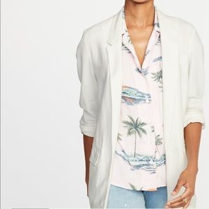 Old Navy Linen Blazer